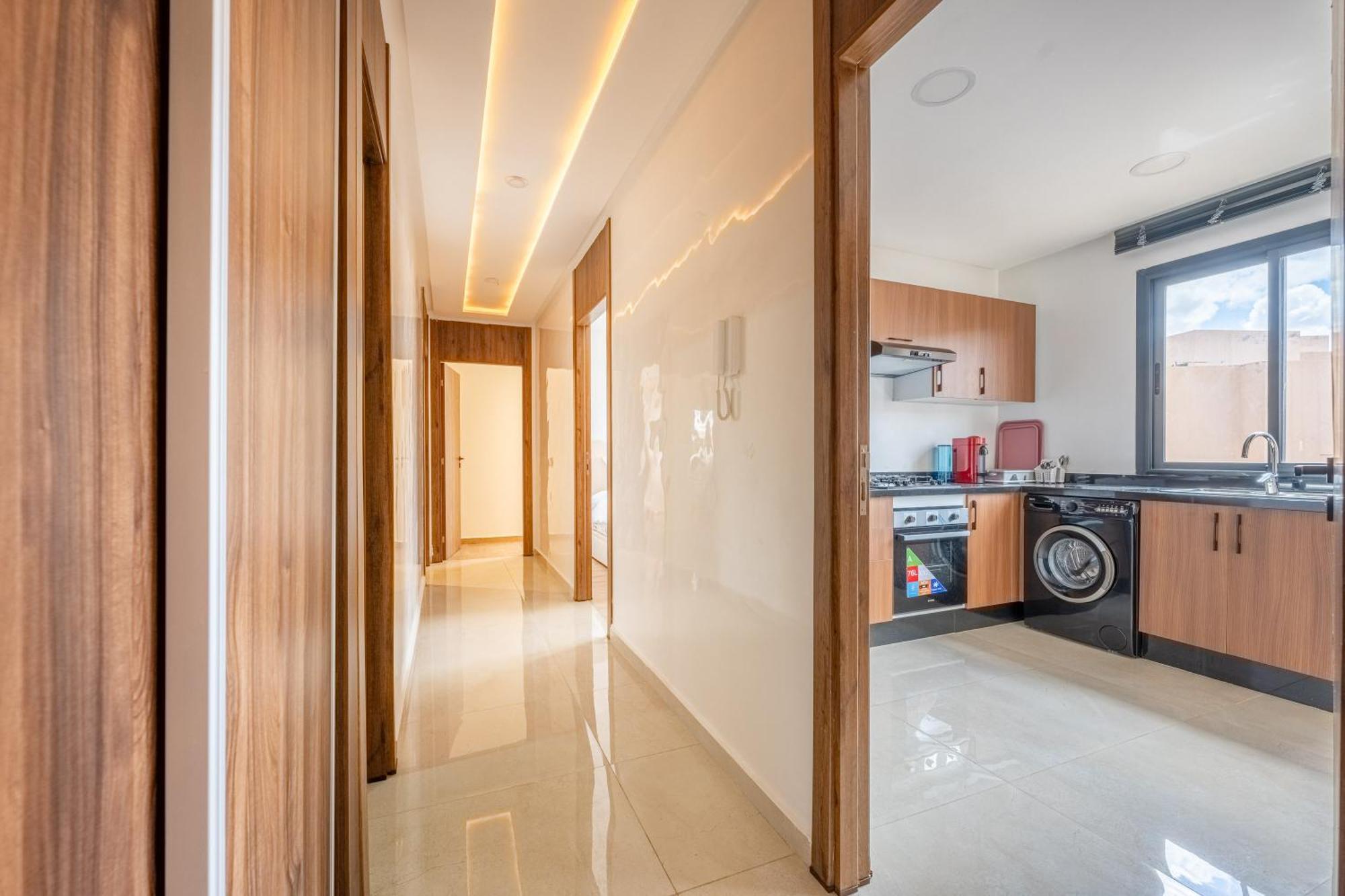 Appartement 3 Chambres Avec Piscine Marakeş Dış mekan fotoğraf